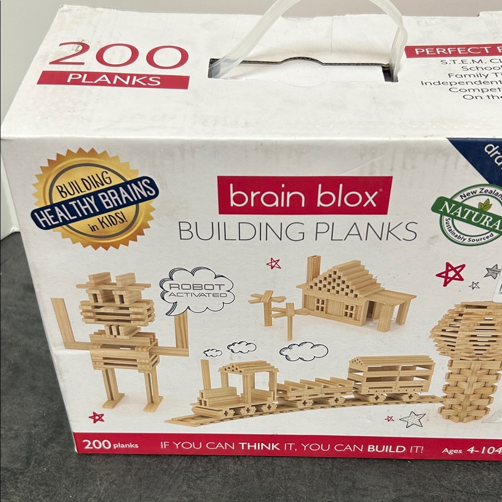 Natural Building Planks for Kids